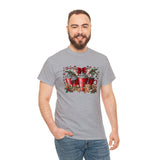 Coffee Holiday Christmas Funny Shirt - Christmas Funny Holiday Graphic T Shirt Short Sleeve Unisex Jersey Tee