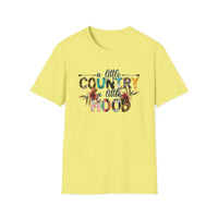 A Little Country - Unisex Softstyle T-Shirt