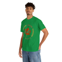 Fall Shirt - Bonfires Leaves Pumpkin Harvest Family - Unisex Heavy Cotton Tee