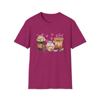 Cat Coffee - Unisex Softstyle T-Shirt