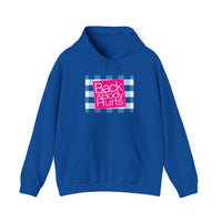 Back & Body Hurts Logo- Unisex Heavy Blend™ Hooded Sweatshirt