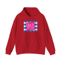 Back & Body Hurts Logo- Unisex Heavy Blend™ Hooded Sweatshirt