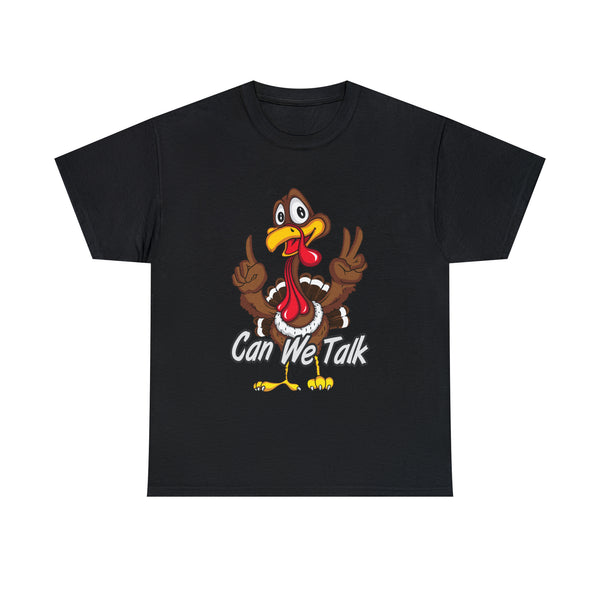 Can we Talk Turkey Thanksgiving Shirt - Funny Shirt, Family Thanksgiving T Shirt, Thankful Shirt, Thanksgiving, Fall Shirt, Thanksgiving