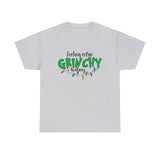 Extra Grinchy Today Funny Shirt - Christmas Funny Holiday Graphic T Shirt, Christmas Shirt, Holiday Shirt - Short Sleeve