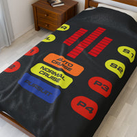 Knight Kitt Voice Box - Velveteen Plush Blanket