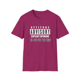 Attitude Advisory - Unisex Softstyle T-Shirt