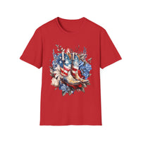 Flag Boots Shirt - Unisex Softstyle T-Shirt