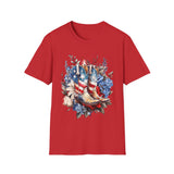 Flag Boots Shirt - Unisex Softstyle T-Shirt