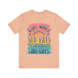 Lake Days - Bella Canvas Unisex Ring Spun Cotton Shirt