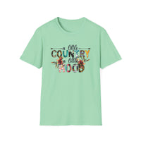 A Little Country - Unisex Softstyle T-Shirt