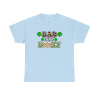 Bad And Boozy St Patrick's Day T Shirt - St Patties Day,  Funny Shirt, Funny T Shirt - Short Sleeve Unisex Jersey Tee