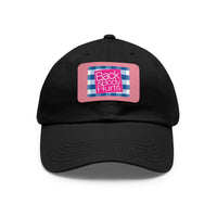 Back & Body Hurts Twill Hat with Faux Leather Patch