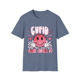 Cupid Can Suck It Valentines Shirt - Unisex Softstyle T-Shirt