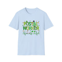 St Patrick's Day Postal Worker - Softstyle United States Postal Worker Postal Wear Post Office Postal Shirt - Short Sleeve Unisex