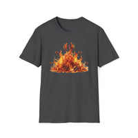 Firebird Flames Shirt - Unisex Softstyle T-Shirt