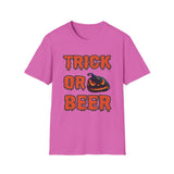 Trick or Beer - Unisex Softstyle T-Shirt