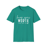 Know Your Worth - Unisex Softstyle T-Shirt