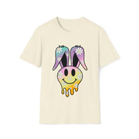 Retro Bunny - Softstyle T Shirt - Gift for Her Birthday Mom Mother Grandmother Nana Sister Aunt T Shirt - Unisex