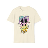 Retro Bunny - Softstyle T Shirt - Gift for Her Birthday Mom Mother Grandmother Nana Sister Aunt T Shirt - Unisex