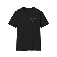 Knight KITT Scanner Front/Back - Unisex Softstyle T-Shirt