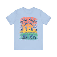 Lake Days - Bella Canvas Unisex Ring Spun Cotton Shirt