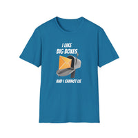 I Like Big Boxes Postal - Unisex Softstyle T-Shirt