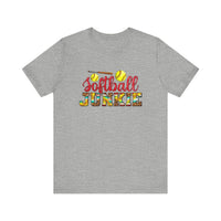 Softball Junkie Bella Canvas Shirt - Softball T Shirt, Softball Gift, Softball Lover, Game Day, Softballer, Softball Life - Unisex