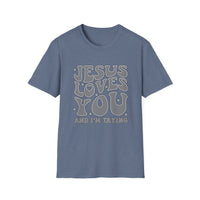 Jesus Loves You - Unisex Softstyle T-Shirt