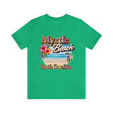 Myrtle Beach South Carolina Bella Canvas T Shirt - Ring Spun Unisex Jersey Short Sleeve T-Shirt