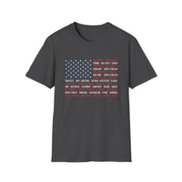 States Flag - Unisex Softstyle T-Shirt