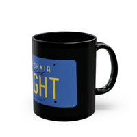 "Signed Tag Replica" Knight Black Mug  (11oz or 15oz)