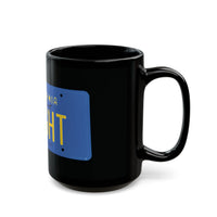 "Signed Tag Replica" Knight Black Mug  (11oz or 15oz)