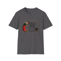 Witches Brew T Shirt - Halloween Shirt Unisex Softstyle T-Shirt