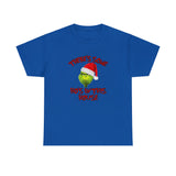 There's Some Ho's In This House Funny Shirt - Christmas Funny Holiday Graphic T Shirt, Christmas Shirt, Holiday Shirt - Short Sleeve Unisex