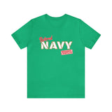 Retired Navy Mission Complete Bella Canvas T Shirt - Navy Retired Unisex Jersey Short Sleeve T-Shirt