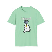 I Asked - Unisex Softstyle T-Shirt