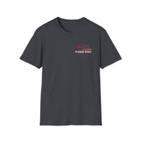 Knight KITT Scanner Front/Back - Unisex Softstyle T-Shirt