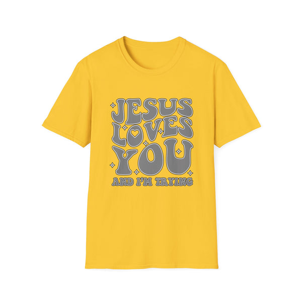 Jesus Loves You - Unisex Softstyle T-Shirt