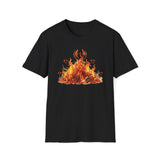Firebird Flames Shirt - Unisex Softstyle T-Shirt