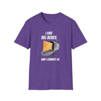 I Like Big Boxes Postal - Unisex Softstyle T-Shirt