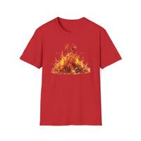 Firebird Flames Shirt - Unisex Softstyle T-Shirt