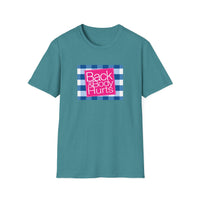 Back & Body Hurts Logo- Unisex Softstyle T-Shirt