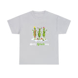 Merry GrinchMas Funny Shirt - Christmas Funny Holiday Graphic T Shirt, Christmas Shirt, Holiday Shirt - Short Sleeve Unisex