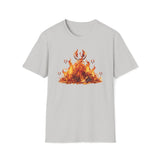 Firebird Flames Shirt - Unisex Softstyle T-Shirt