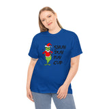 Shut Up Funny Shirt - Christmas Funny Holiday Graphic T Shirt, Christmas Shirt, Holiday Shirt - Short Sleeve Unisex