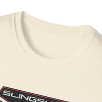 Slingshot Shirt Front/Back - Unisex Softstyle T-Shirt