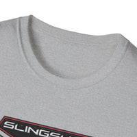 Slingshot Shirt Front/Back - Unisex Softstyle T-Shirt