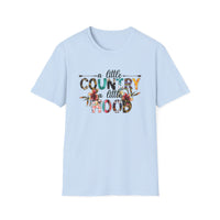 A Little Country - Unisex Softstyle T-Shirt