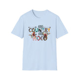 A Little Country - Unisex Softstyle T-Shirt