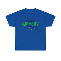 Extra Grinchy Today Funny Shirt - Christmas Funny Holiday Graphic T Shirt, Christmas Shirt, Holiday Shirt - Short Sleeve